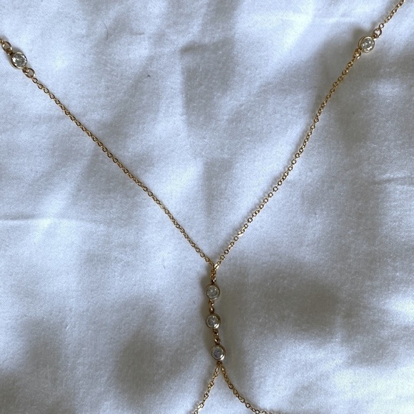 TatiRocks Constellation Gold and CZ Body Chain, only tried on! - Picture 2 of 8